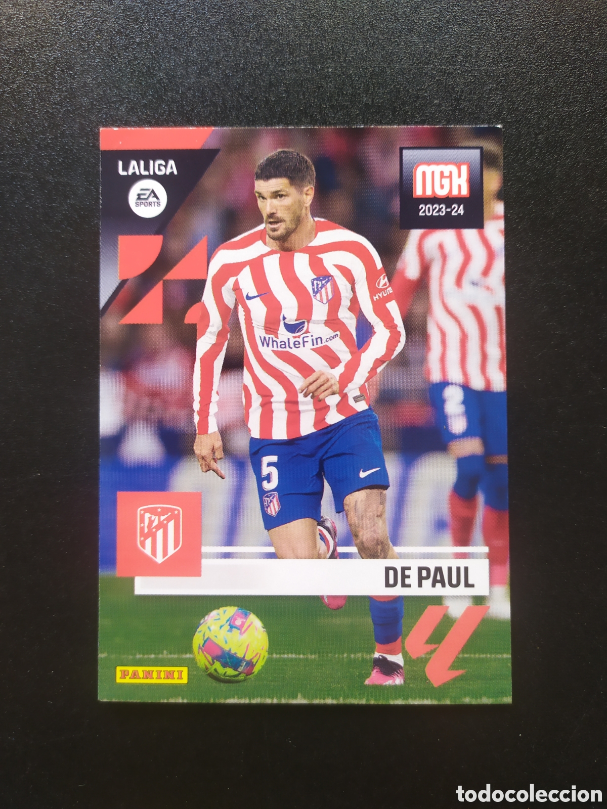Football Stickers: Megacracks 2023 2024 23 24 panini De Paul n&deg; 84 Atl&eacute;tico Madrid
