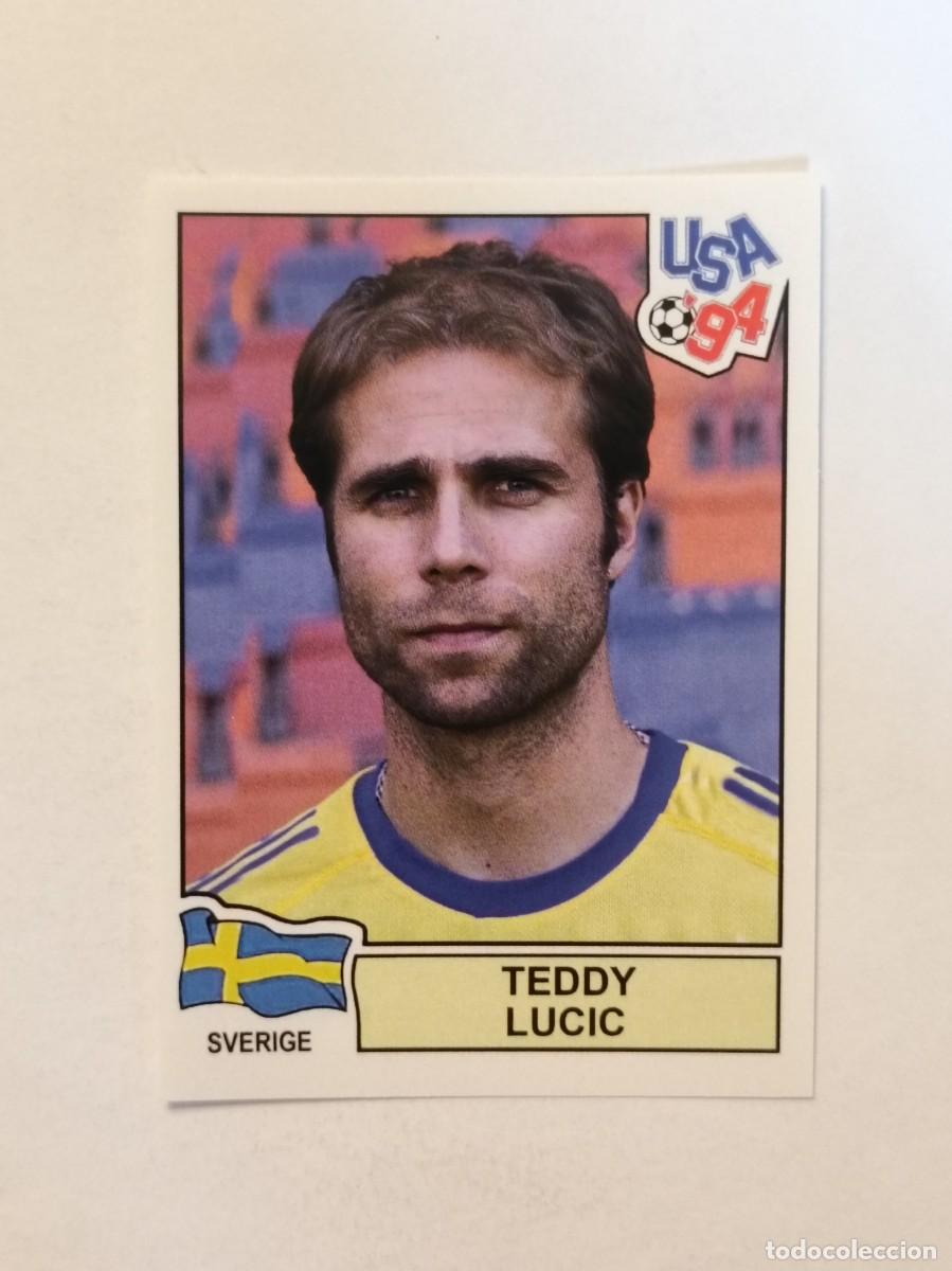 Football Stickers: TEDDY LUCIC (SUECIA) MUNDIAL USA 94 PANINI