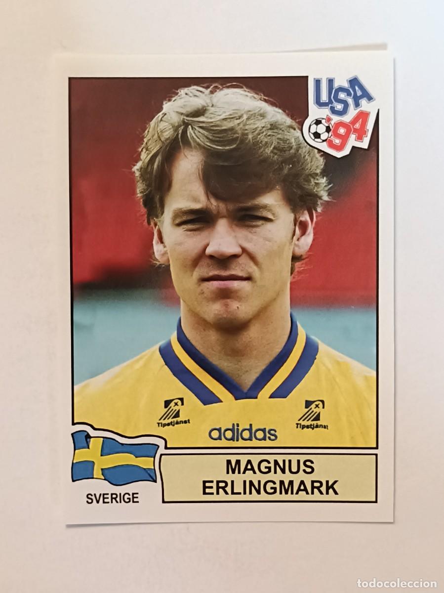 Cromos de F&uacute;tbol: MAGNUS ERLINGMARK (SUECIA) MUNDIAL USA 94 PANINI