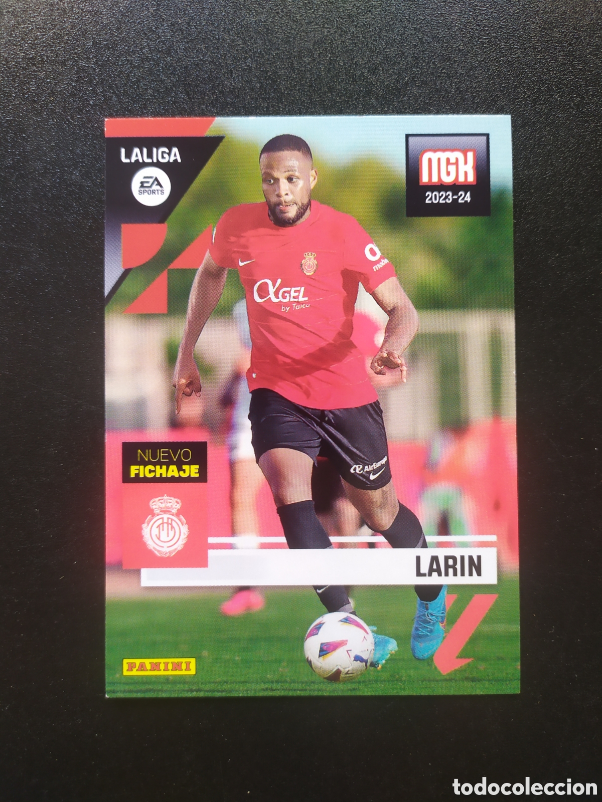 Cromos de F&uacute;tbol: Megacracks 2023 2024 23 24 panini Larin fichaje n&deg; 470 Mallorca