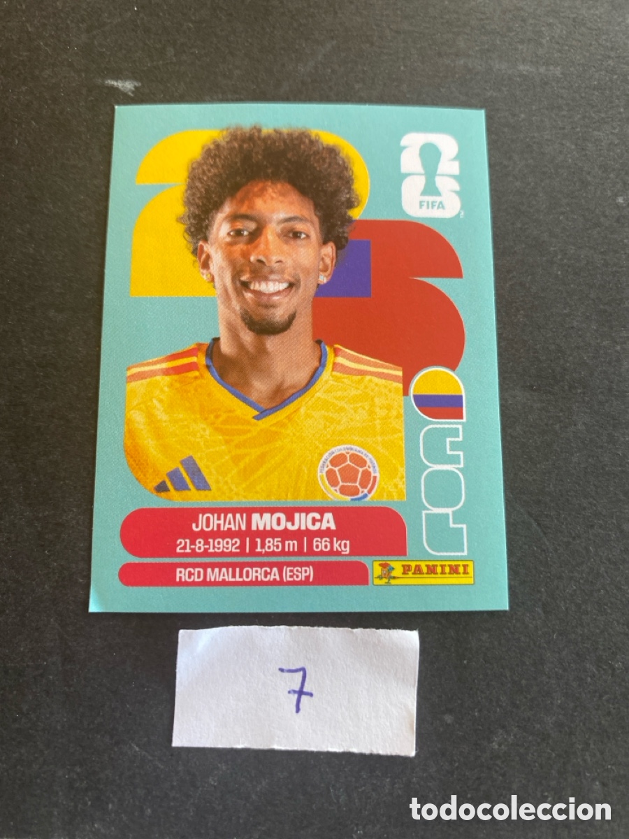 Cromos de F&uacute;tbol: Cromo Colombia Mundial 2026 N* 7 nuevo