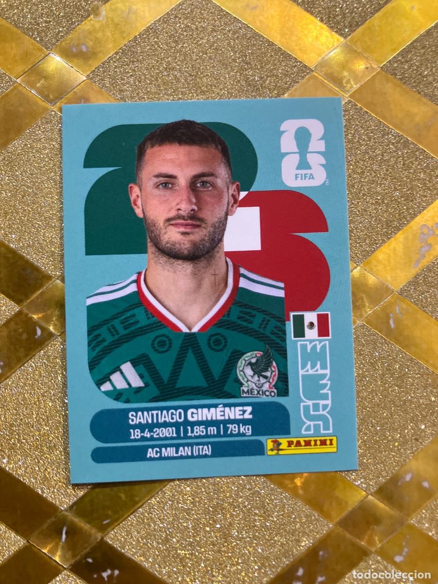 Cromos de F&uacute;tbol: CROMO DE F&Uacute;TBOL NUMERO M&Eacute;X 16 SANTIAGO GIMENEZ MEXICO MUNDIAL 2026 MEXICO-EEUU-CANADA PANINI !