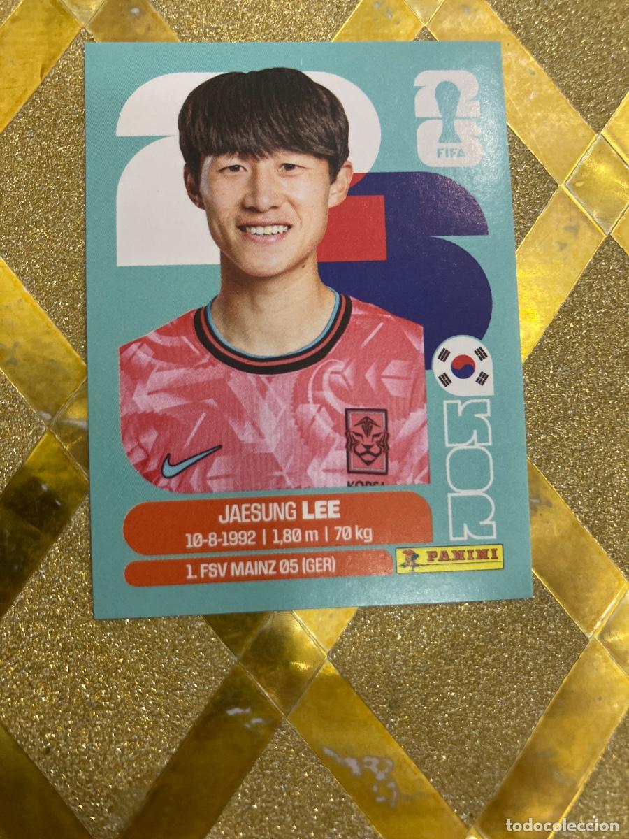 Cromos de F&uacute;tbol: CROMO DE F&Uacute;TBOL NUMERO KOR 10 JAESUNG LEE COREA DEL SUR MUNDIAL 2026 MEXICO-EEUU-CANADA PANINI !