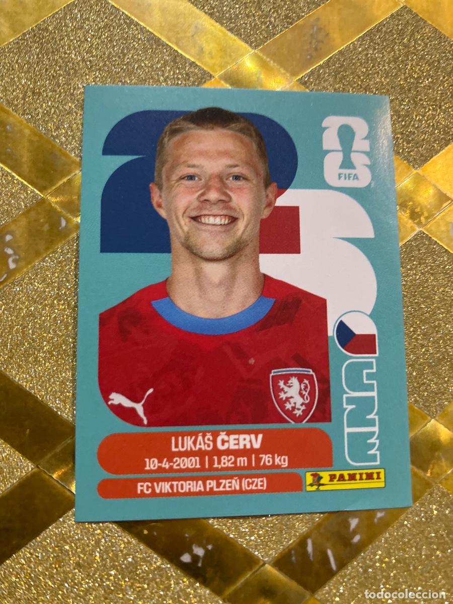 Cromos de F&uacute;tbol: CROMO DE F&Uacute;TBOL NUMERO CZE 11 LUKAS CERV REPUBLICA CHECA MUNDIAL 2026 MEXICO-EEUU-CANADA PANINI !
