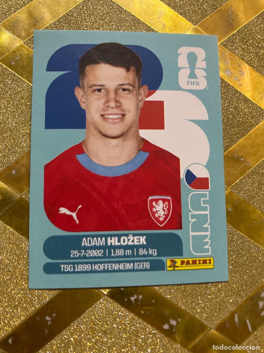 Cromos de F&uacute;tbol: CROMO DE F&Uacute;TBOL NUMERO CZE 19 ADAM HLOZEK REPUBLICA CHECA MUNDIAL 2026 MEXICO-EEUU-CANADA PANINI !