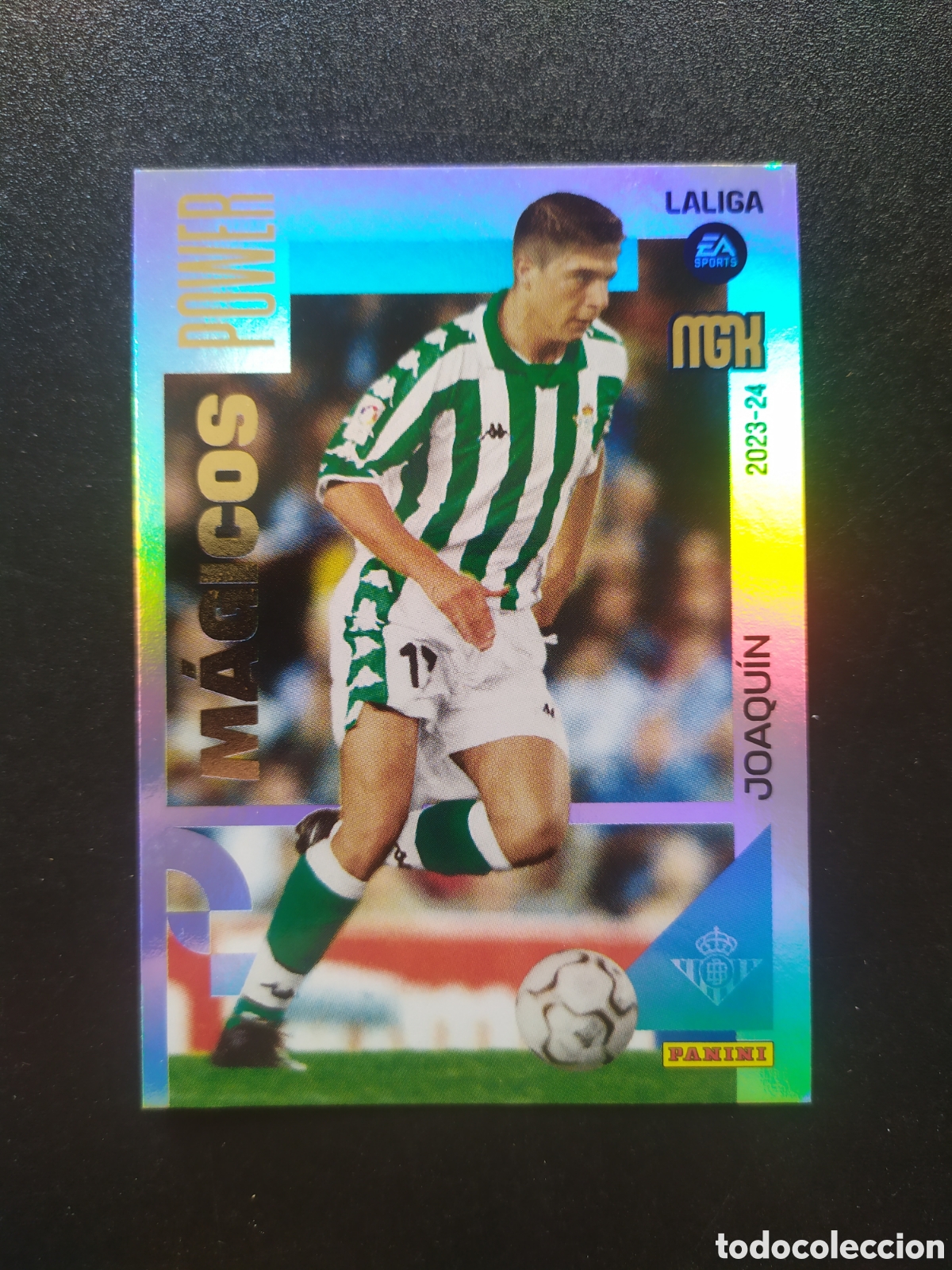 Cromos de F&uacute;tbol: Megacracks 2023 2024 23 24 panini Joaquin magicos power n&deg; P437 P 437 Real Betis