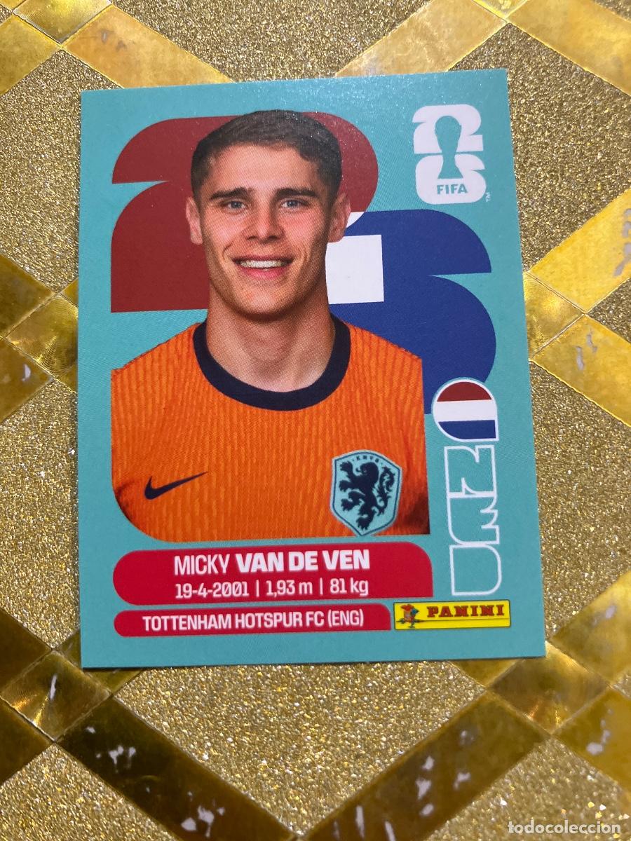 Cromos de F&uacute;tbol: CROMO F&Uacute;TBOL NUMERO NED 4 MICKY VAN DE VEN DE PAISES BAJOS MUNDIAL 2026 MEXICO-EEUU-CANADA PANINI !