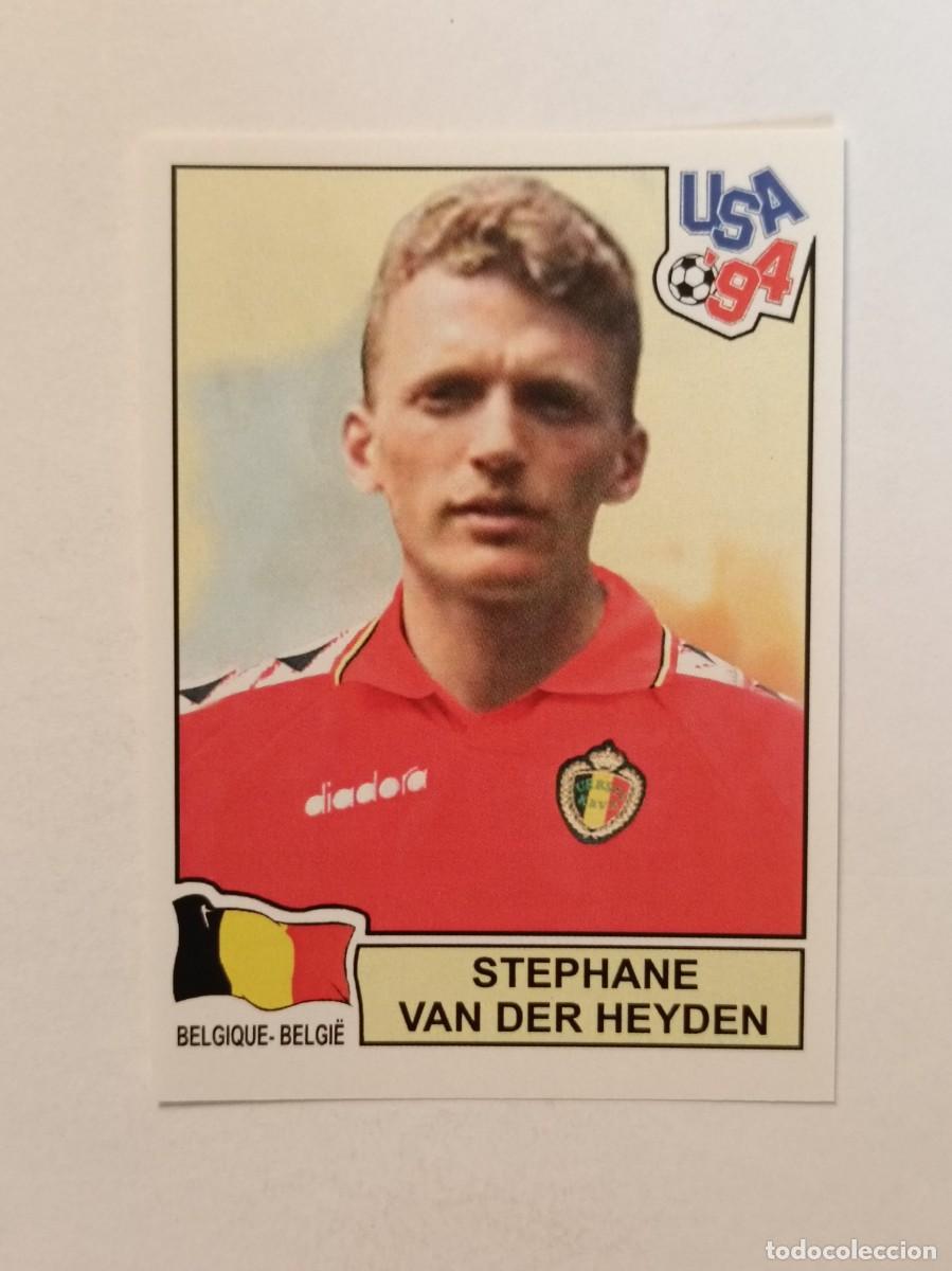 Cromos de F&uacute;tbol: STEPHANE VAN DER HEYDEN (BELGICA) MUNDIAL USA 94 PANINI