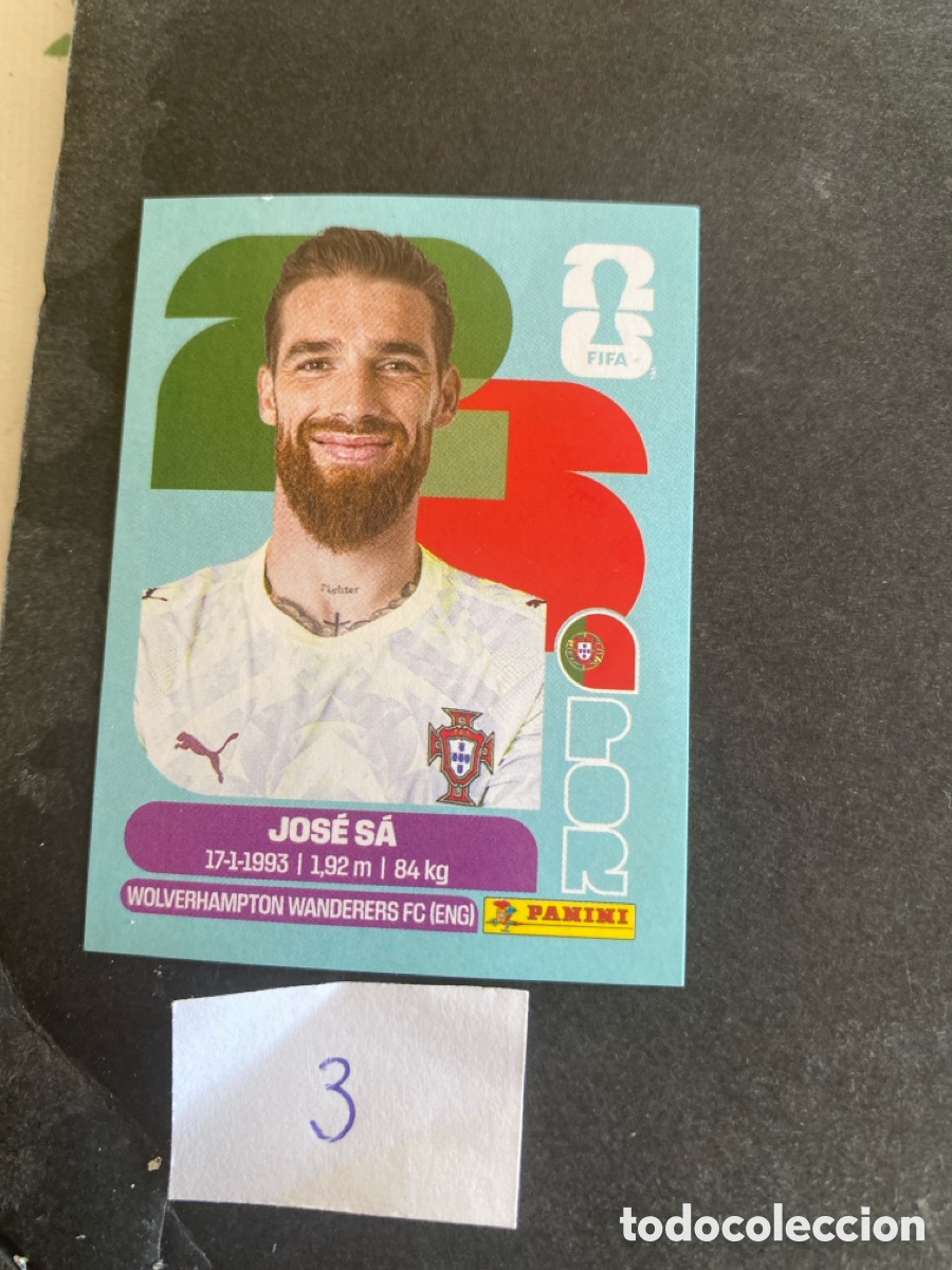 Cromos de F&uacute;tbol: Cromo Portugal Mundial 2026 N* 3 nuevo