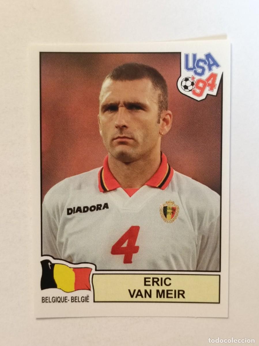 Cromos de F&uacute;tbol: ERIC VAN MEIR (BELGICA) MUNDIAL USA 94 PANINI
