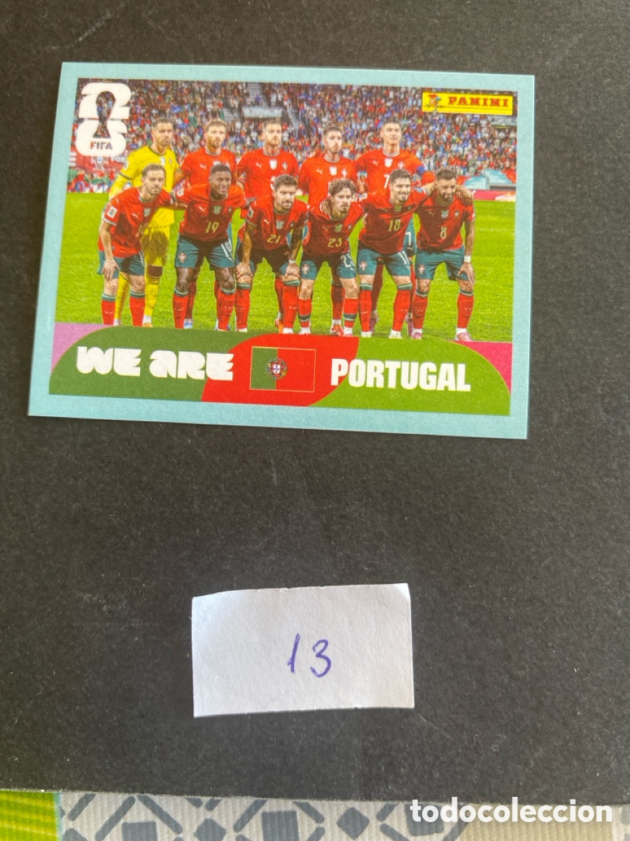 Cromos de F&uacute;tbol: Cromo Portugal Mundial 2026 N* 13 nuevo