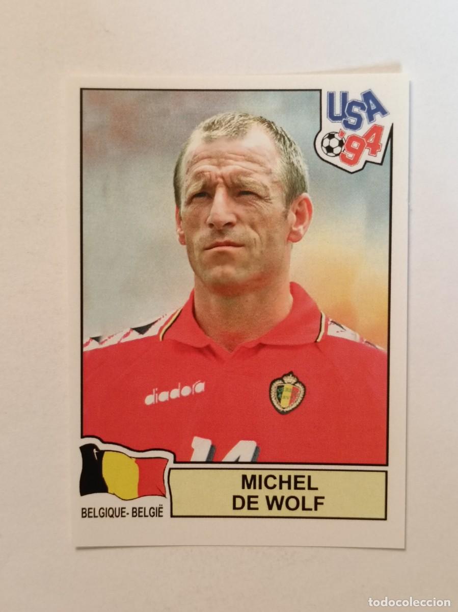 Cromos de F&uacute;tbol: MICHEL DE WOLF (BELGICA) MUNDIAL USA 94 PANINI