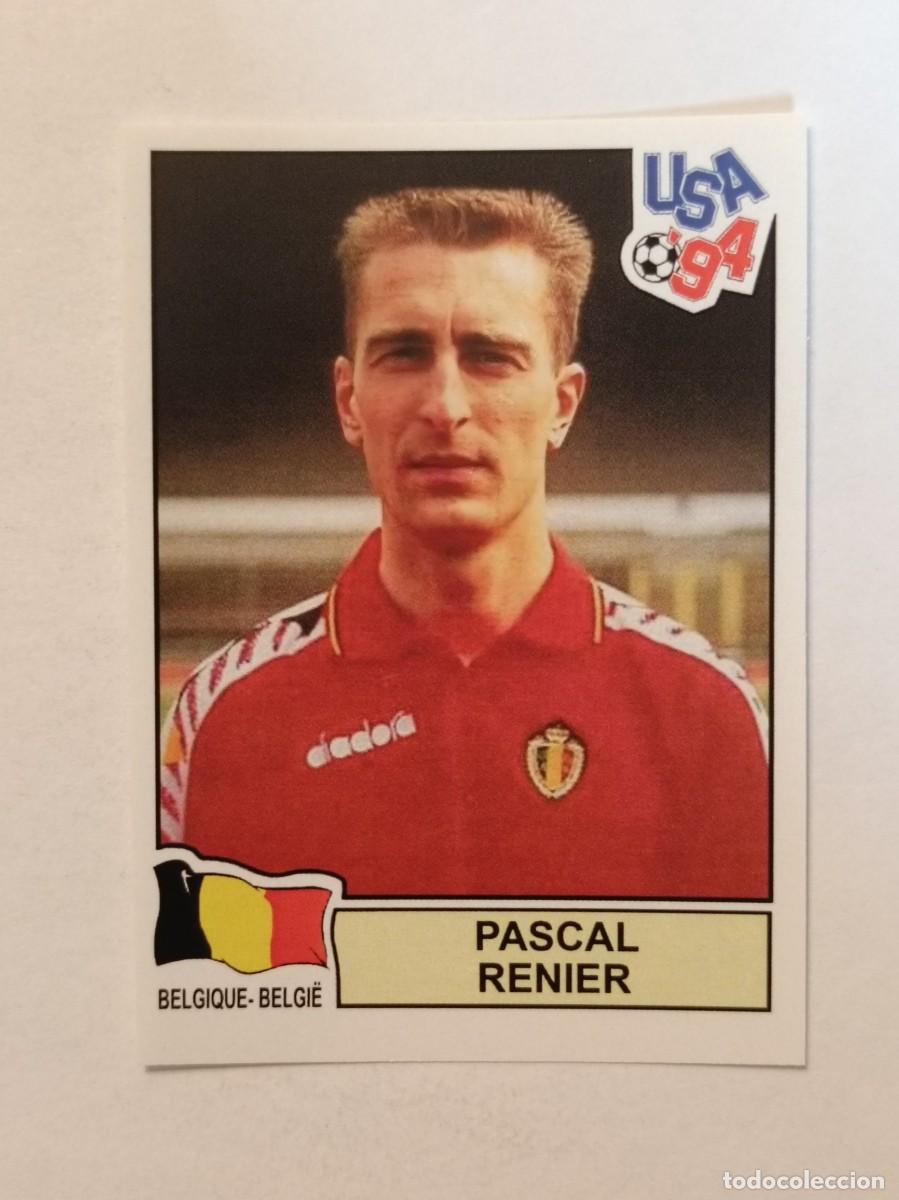 Cromos de F&uacute;tbol: PASCAL RENIER (BELGICA) MUNDIAL USA 94 PANINI