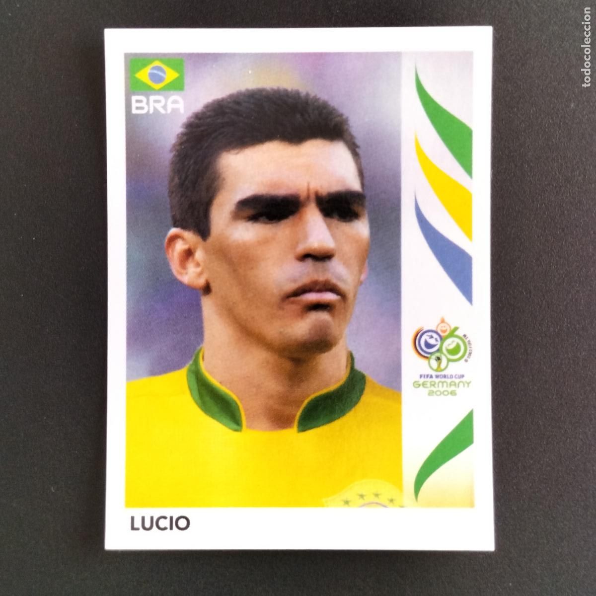 Cromos de F&uacute;tbol: 384 LUCIO BRASIL CROMOS FIFA WORLD CUP GERMANY 2006 MUNDIAL ALEMANIA PANINI