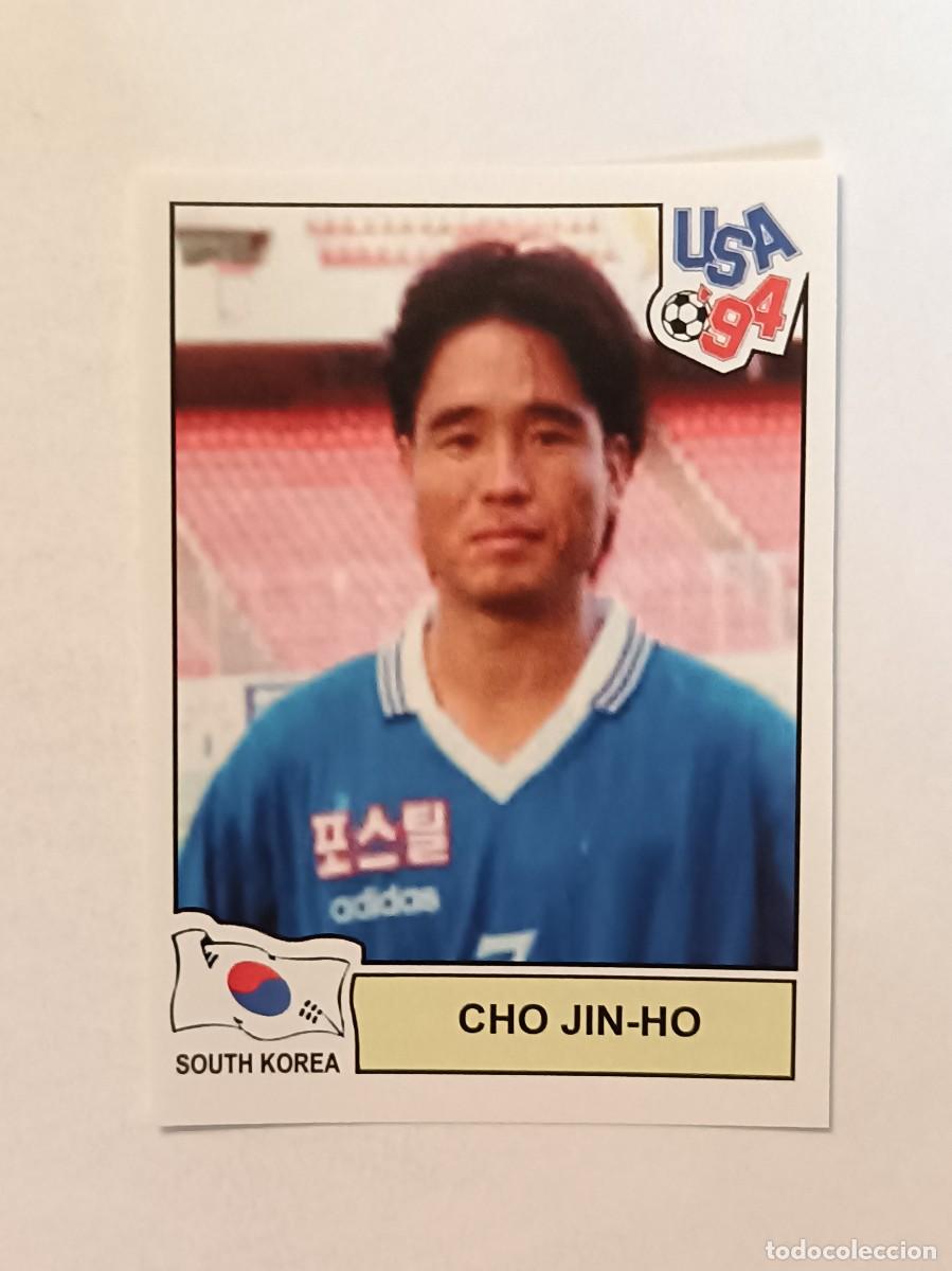 Cromos de F&uacute;tbol: CHO JIN-HO (COREA DEL SUR) MUNDIAL USA 94 PANINI