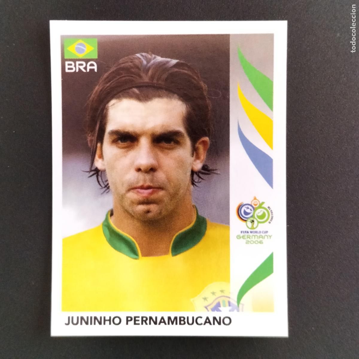 Cromos de F&uacute;tbol: 389 JUNINHO PERNAMBUCANO BRASIL CROMOS FIFA WORLD CUP GERMANY 2006 MUNDIAL ALEMANIA PANINI