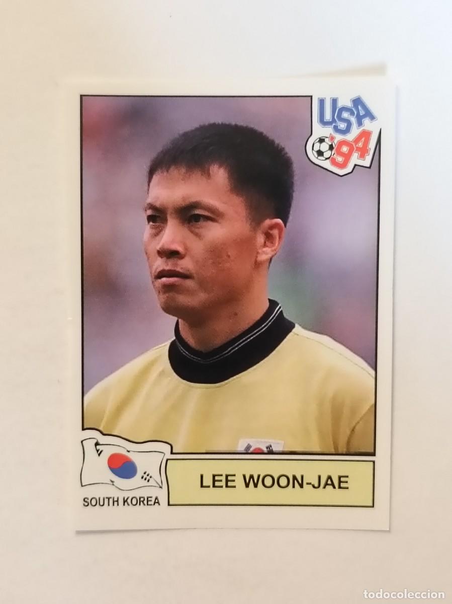 Cromos de F&uacute;tbol: LEE WOON-JAE (COREA DEL SUR) MUNDIAL USA 94 PANINI