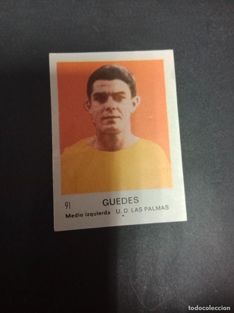 Cromos de F&uacute;tbol: COLECCION FUTBOLISTAS FRUTOS SECOS CHURRUCA 1967 1968 67 68 CROMO SIN PEGAR - GUEDES UD LAS PALMAS