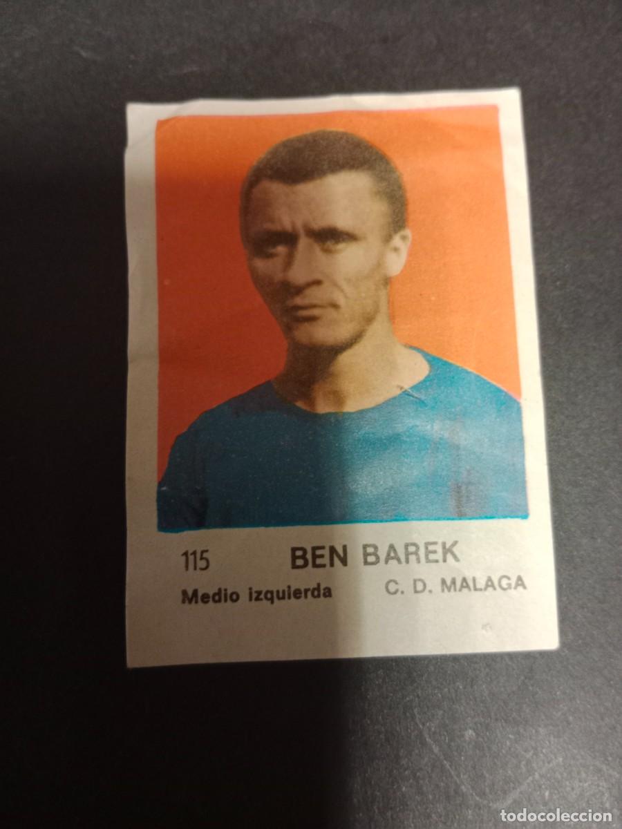 Cromos de Futebol: COLECCION FUTBOLISTAS FRUTOS SECOS CHURRUCA 1967 1968 67 68 CROMO SIN PEGAR - BEN BAREK CD MALAGA