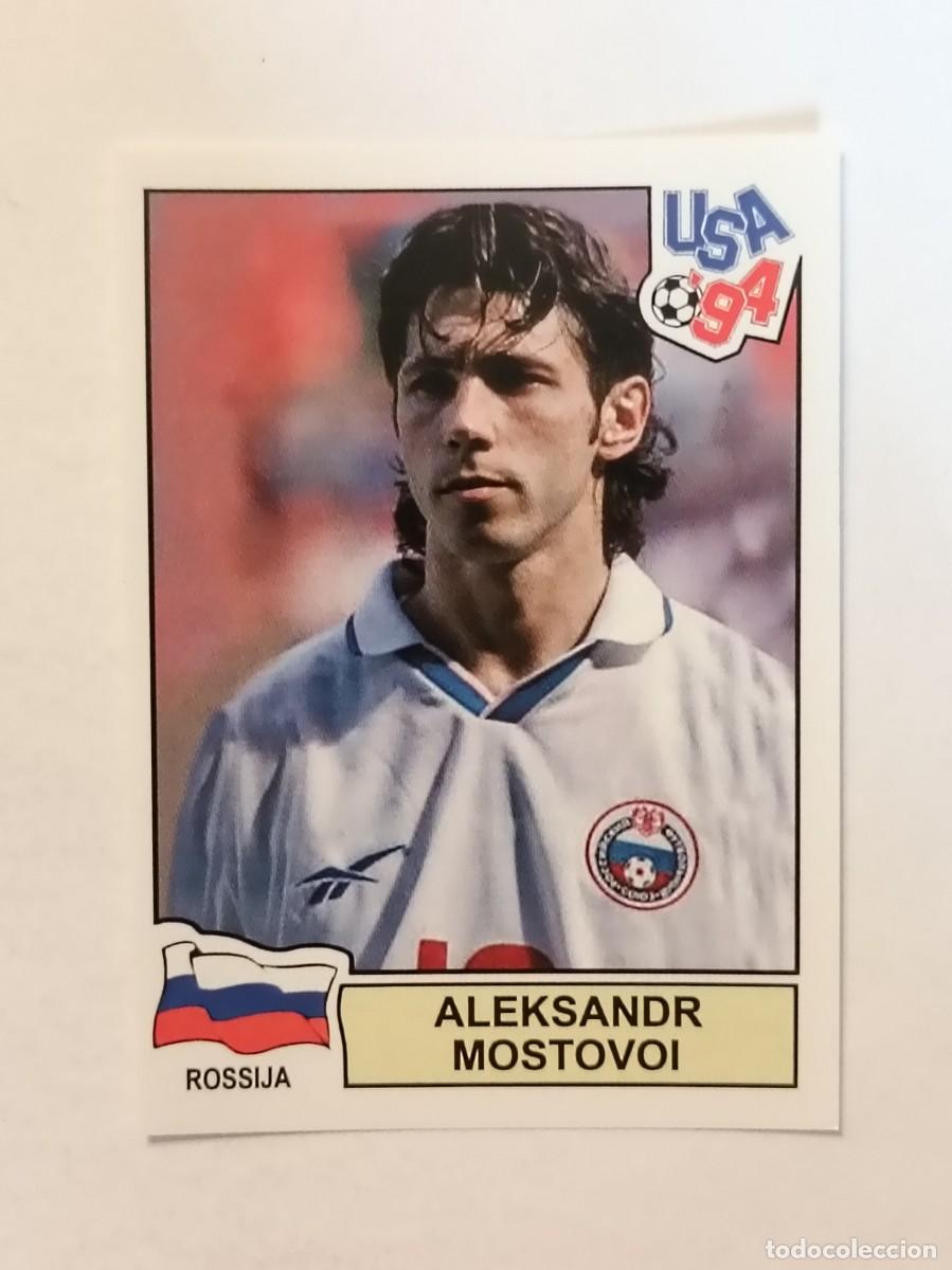 Cromos de F&uacute;tbol: ALEKSANDR MOSTOVOI (RUSIA) MUNDIAL USA 94 PANINI