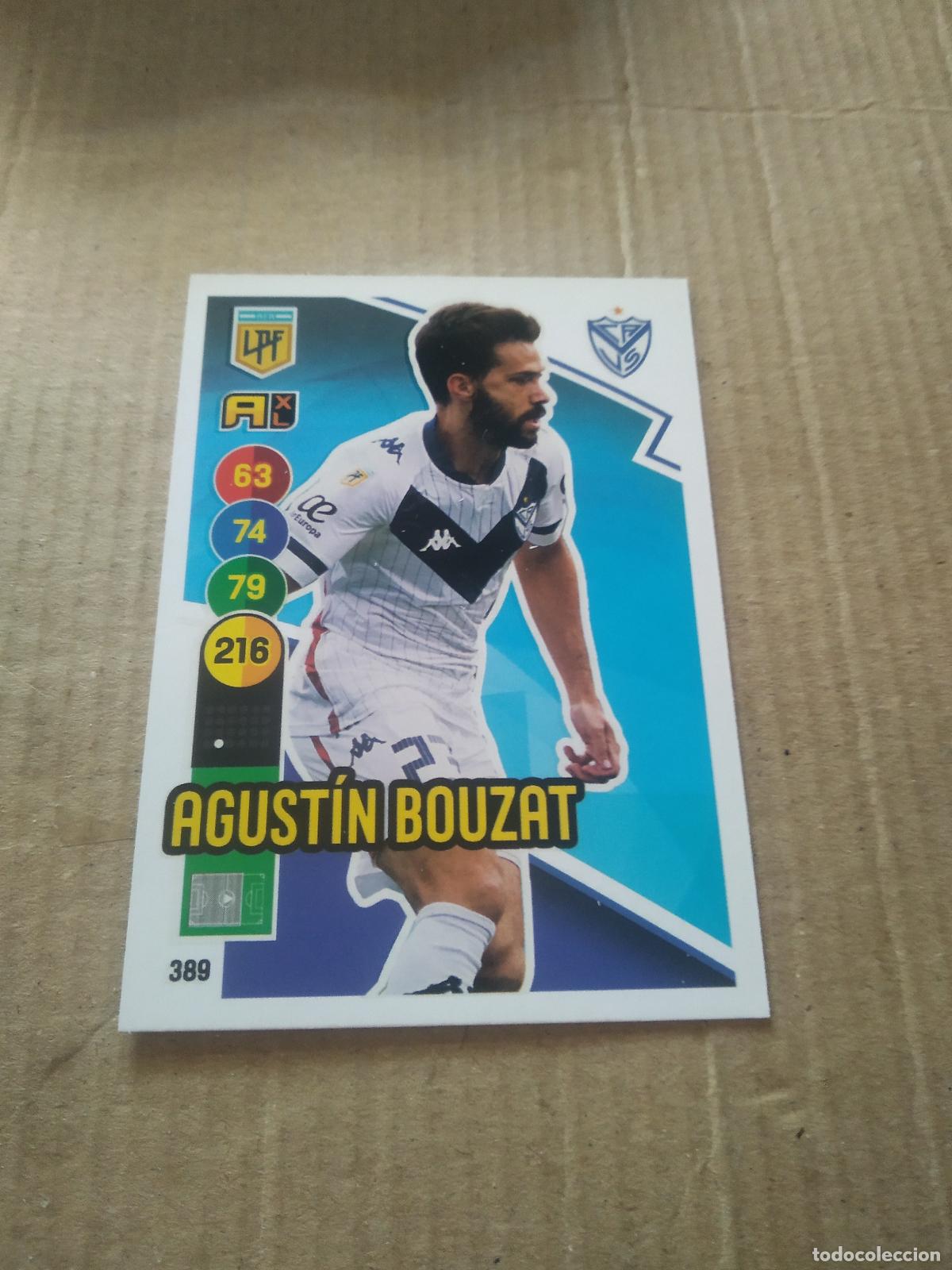 Cromos de F&uacute;tbol: 389 AGUSTIN BOUZAT VELEZ CROMO FUTBOL ARGENTINO PANINI LIGA ARGENTINA 2021 ADRENALYN