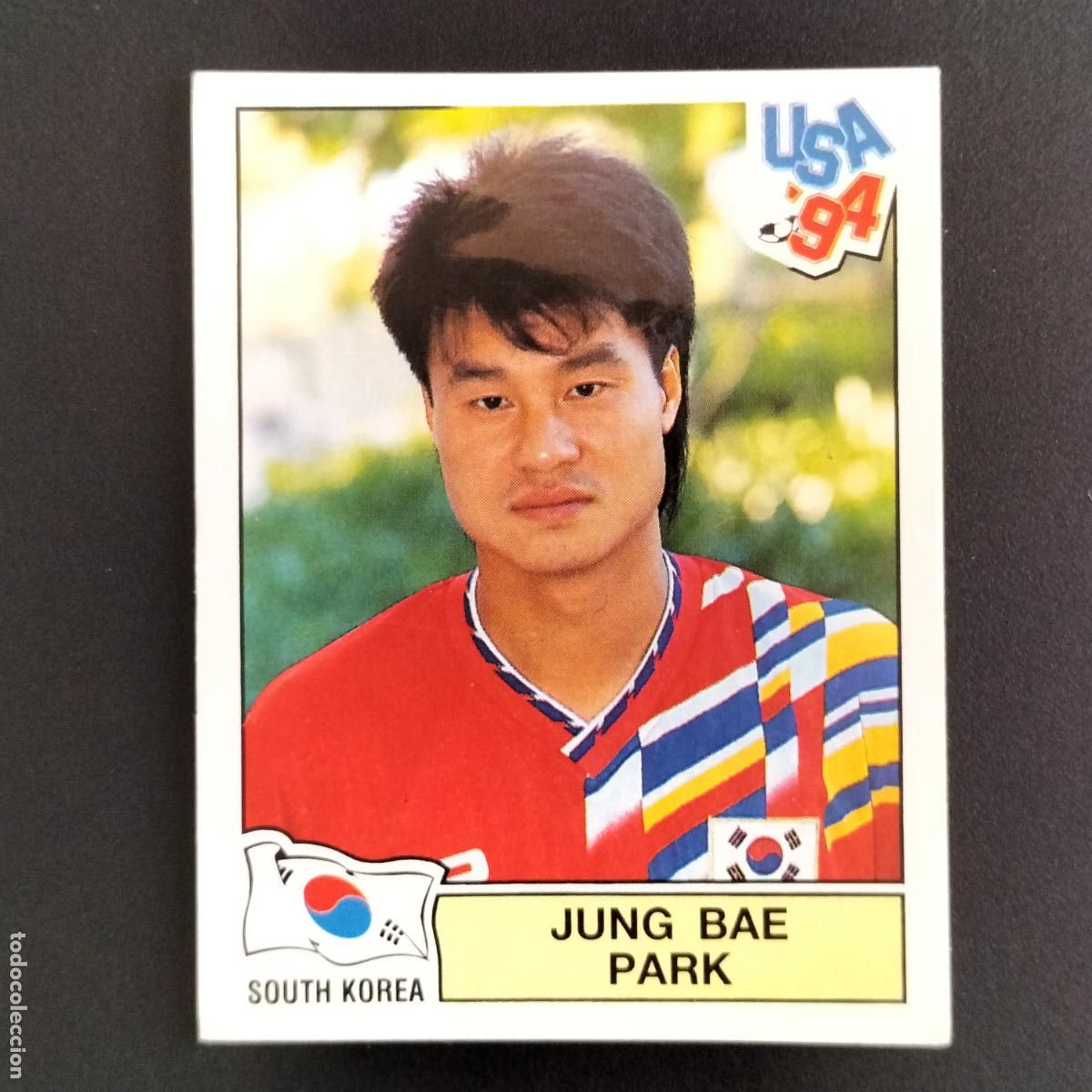 Cromos de F&uacute;tbol: 207 JUNG BAE PARK COREA DEL SUR CROMOS ALBUM WORLD CUP MUNDIAL FUTBOL USA 94 U.S.A. 1994