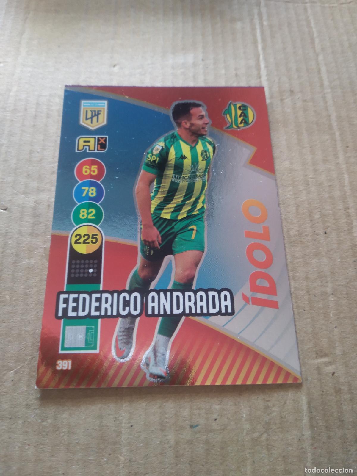 Cromos de F&uacute;tbol: 391 FEDERICO ANDRADA ALDOSIVI IDOLO CROMO FUTBOL ARGENTINO PANINI LIGA ARGENTINA 2021 ADRENALYN