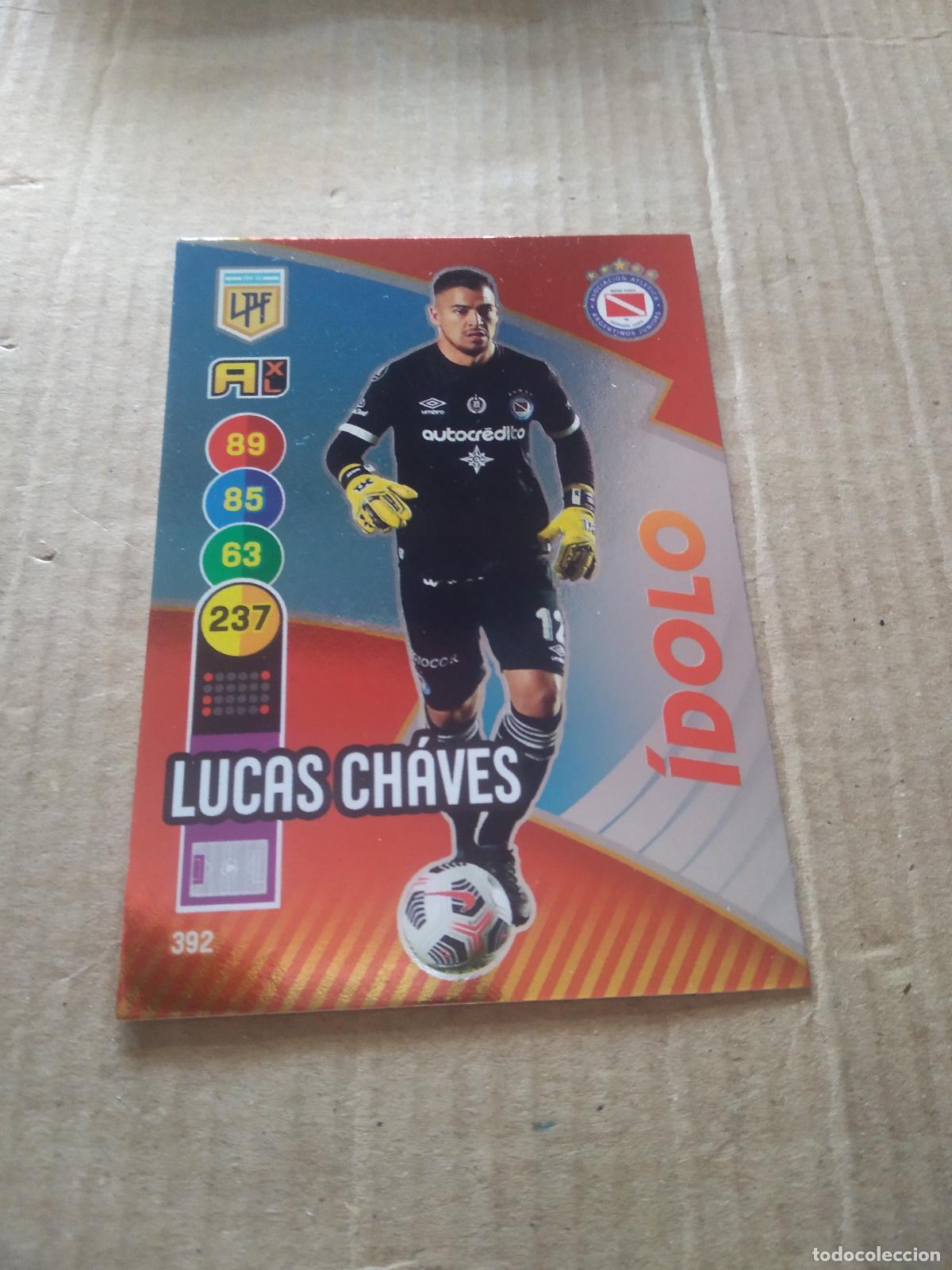 Cromos de F&uacute;tbol: 392 LUCAS CHAVES ARGENTINOS JUNIORS CROMO FUTBOL ARGENTINO PANINI LIGA ARGENTINA 2021 ADRENALYN