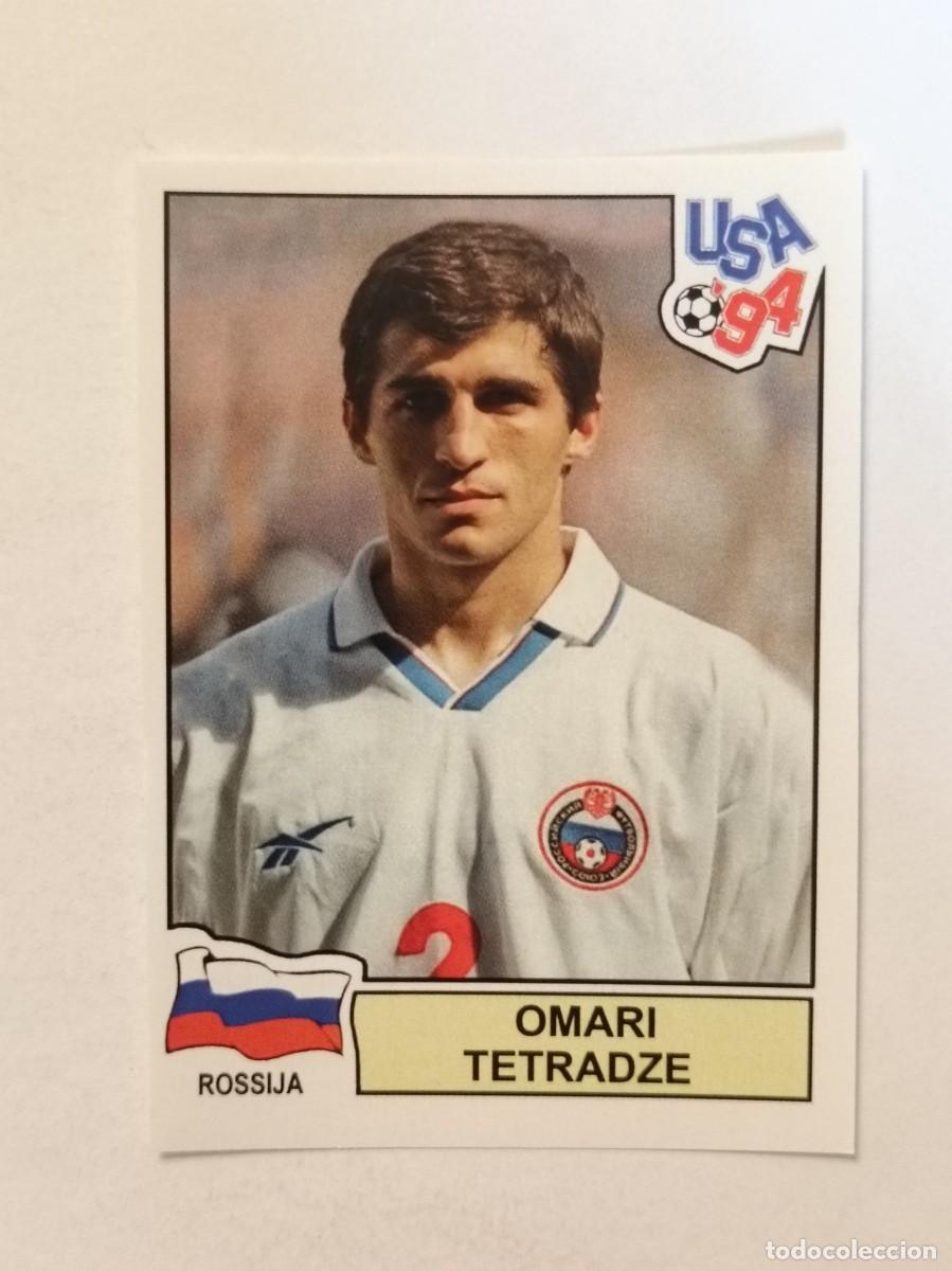 Cromos de F&uacute;tbol: OMARI TETRADZE (RUSIA) MUNDIAL USA 94 PANINI