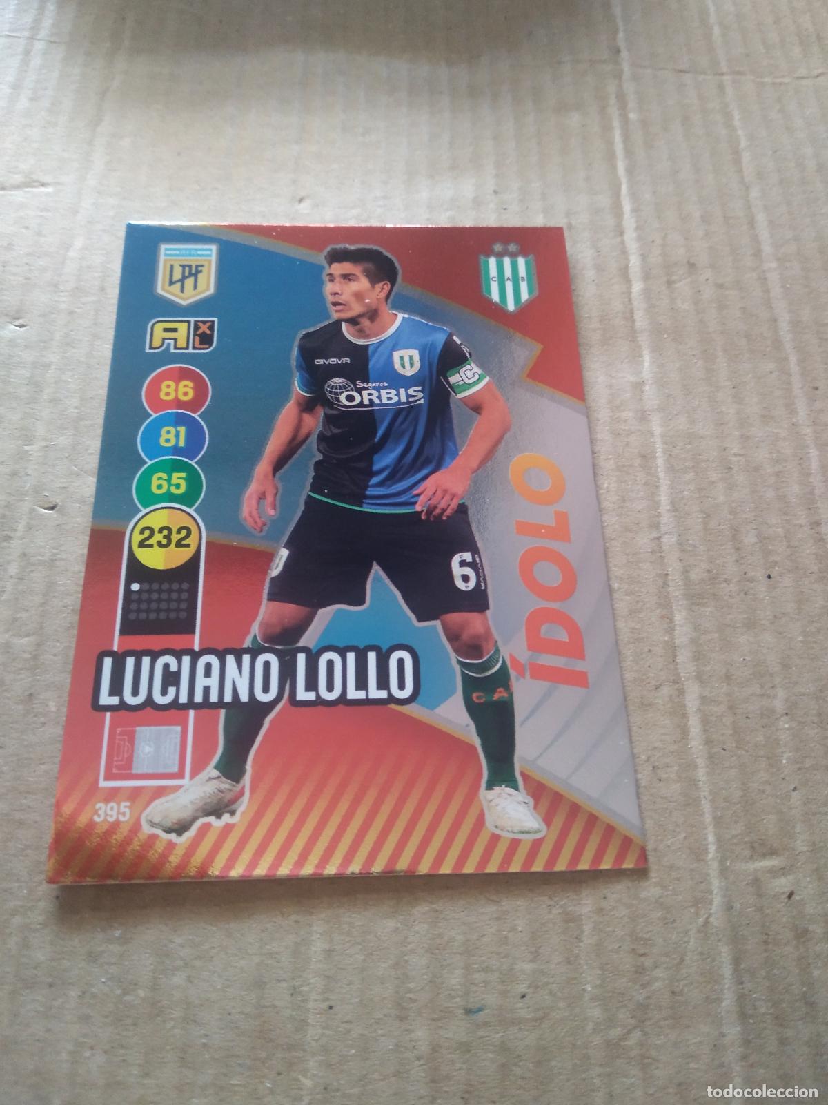 Cromos de F&uacute;tbol: 395 LUCIANO LOLLO BANFIELD CROMO FUTBOL ARGENTINO PANINI LIGA ARGENTINA 2021 ADRENALYN