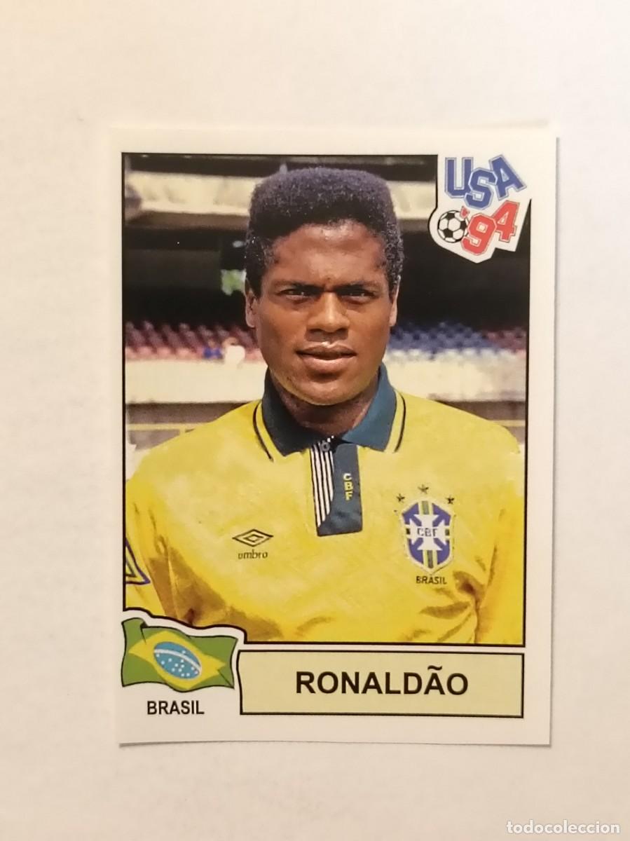 Cromos de F&uacute;tbol: RONALDAO (BRASIL) MUNDIAL USA 94 PANINI