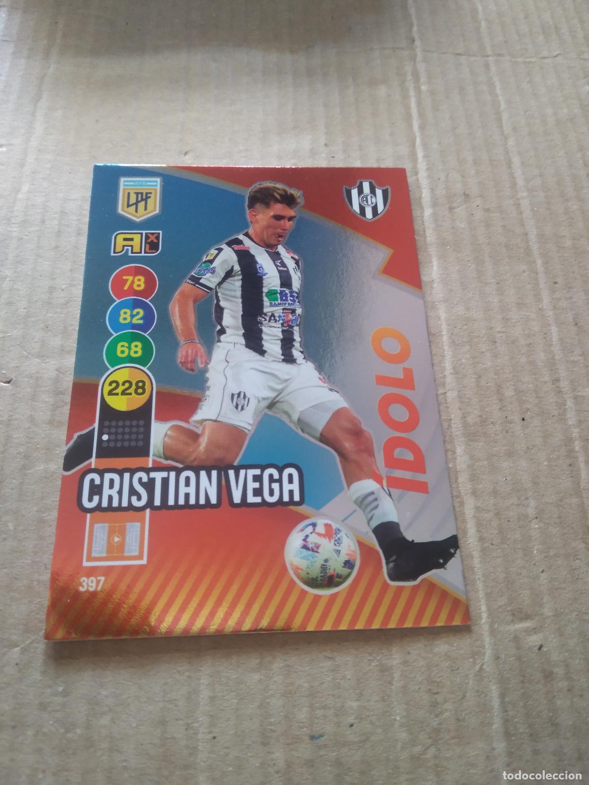 Cromos de F&uacute;tbol: 397 CRISTIAN VEGA CENTRAL CORDOBA CROMO FUTBOL ARGENTINO PANINI LIGA ARGENTINA 2021 ADRENALYN