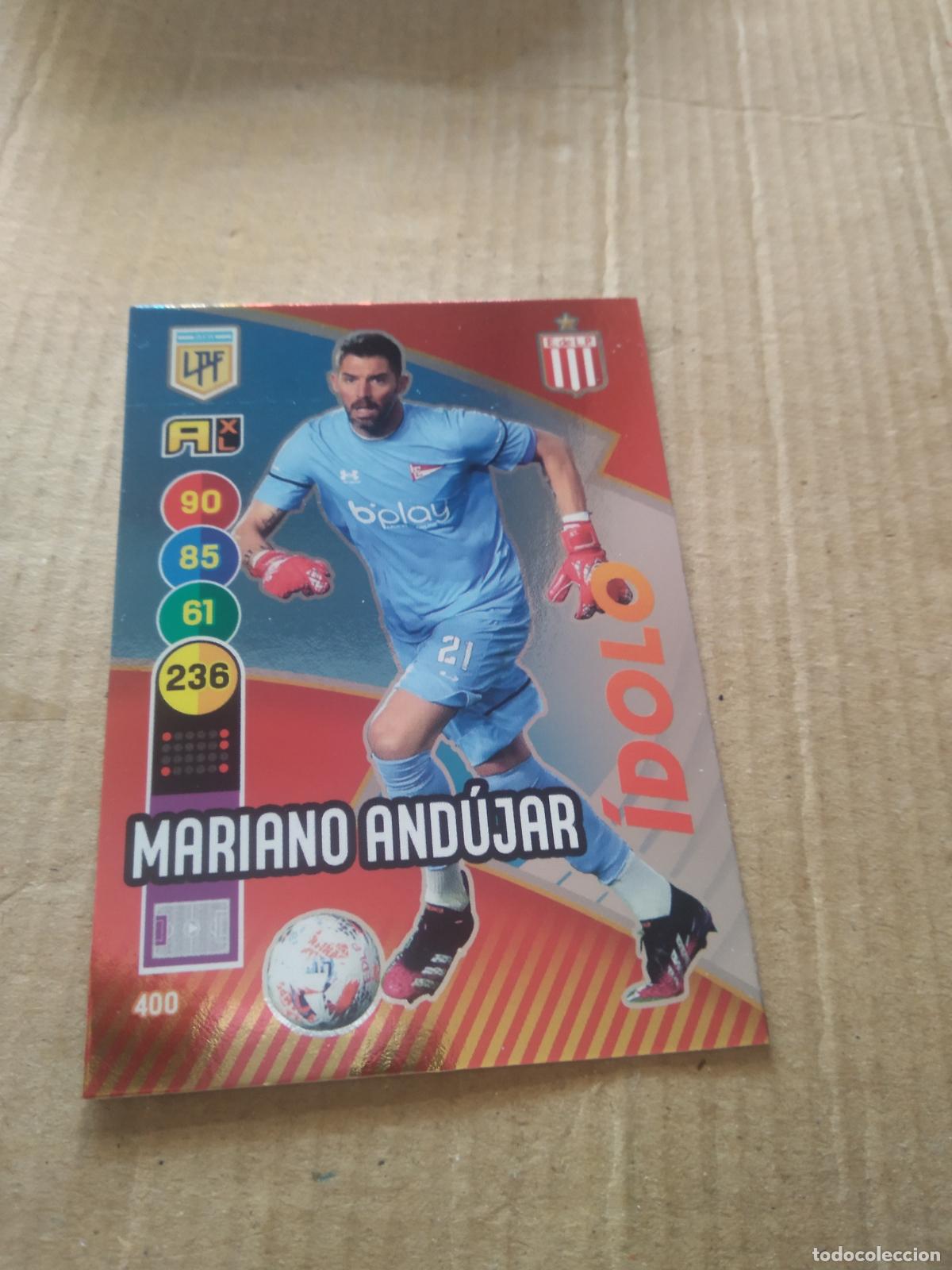 Cromos de F&uacute;tbol: 400 MARIANO ANDUJAR ESTUDIANTES CROMO FUTBOL ARGENTINO PANINI LIGA ARGENTINA 2021 ADRENALYN