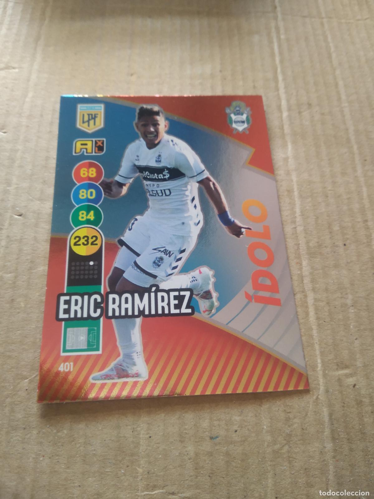 Cromos de F&uacute;tbol: 401 ERIC RAMIREZ GIMNASIA CROMO FUTBOL ARGENTINO PANINI LIGA ARGENTINA 2021 ADRENALYN