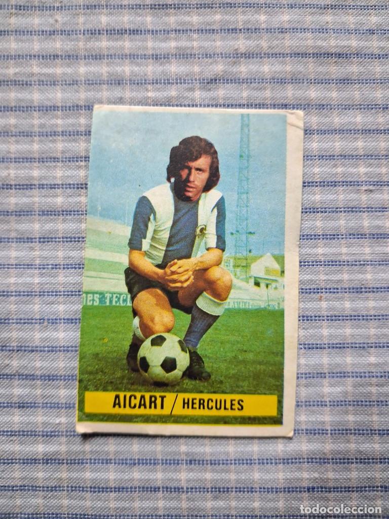 Figurine di Calcio: Cromo Liga 74/75. Ediciones Este. H&eacute;rcules. Aicart. Cromo sin usar. Estado ver imagen