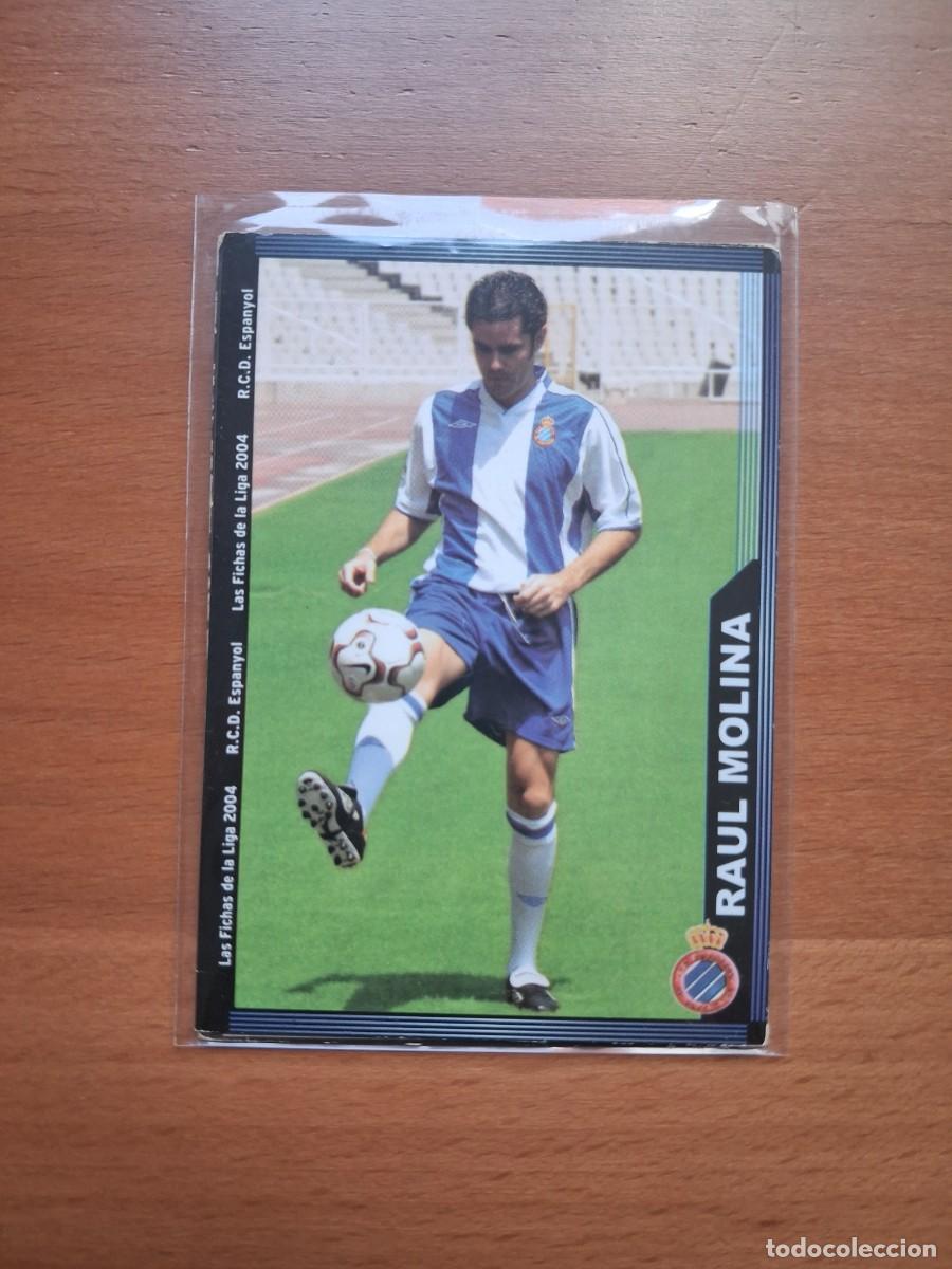 Cromos de F&uacute;tbol: Fichas de la Liga de Mundicromo 2003 2004 03 04 RCD Espanyol 455 Raul Molina