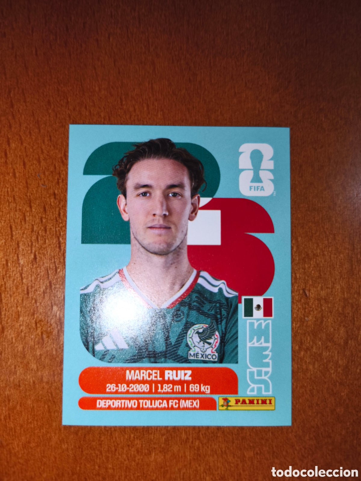 Cromos de F&uacute;tbol: MEX12 Marcel Ruiz MEX 12 Fifa World Cup 2026 M&eacute;xico