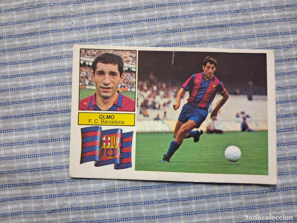 Figurine di Calcio: Cromo Liga 1982 1983. Ediciones Este. Olmo. F.C. Barcelona. Cromo sin usar