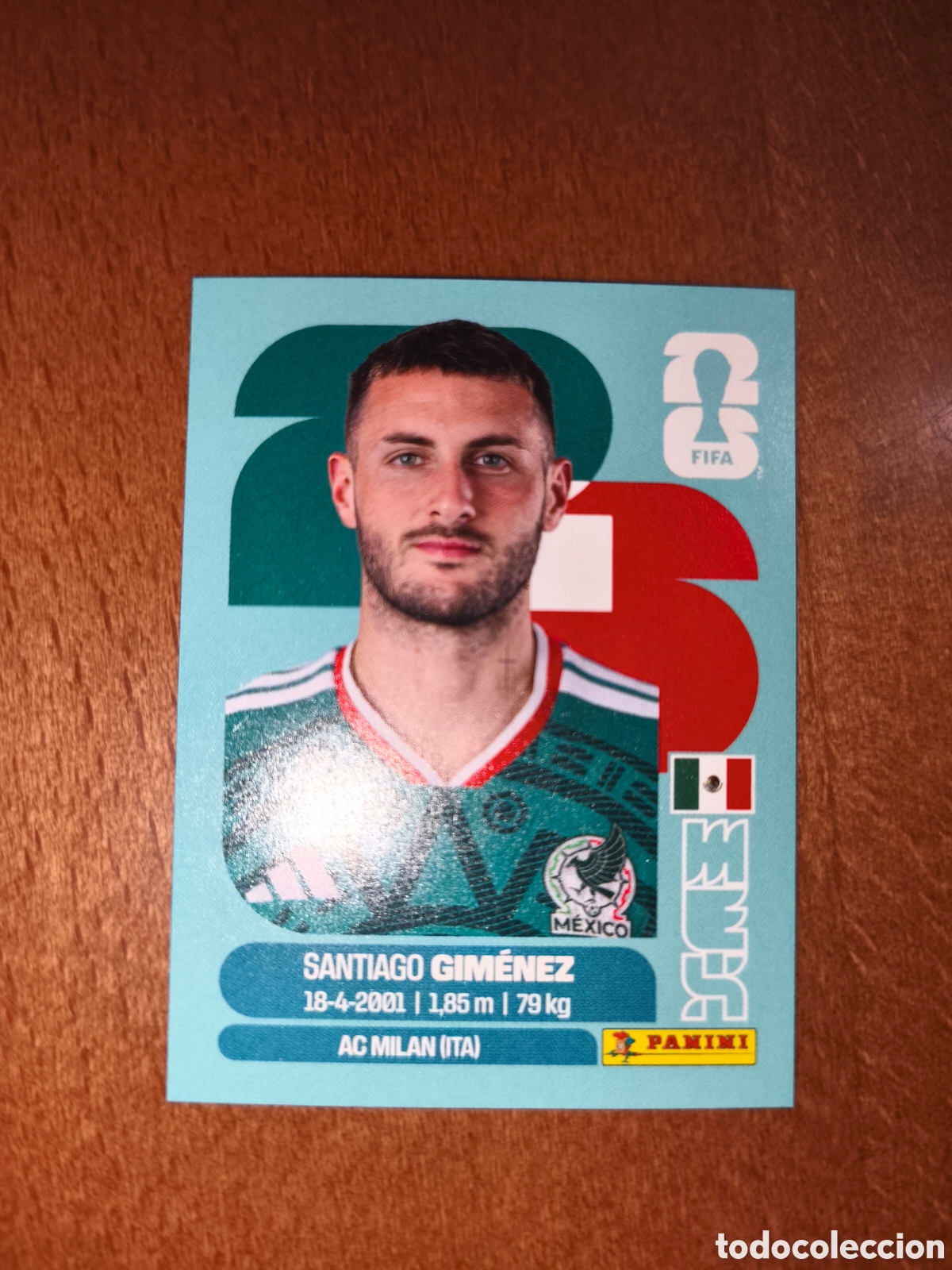 Cromos de Futebol: MEX16 Santiago Gim&eacute;nez MEX 16 Fifa World Cup 2026 M&eacute;xico