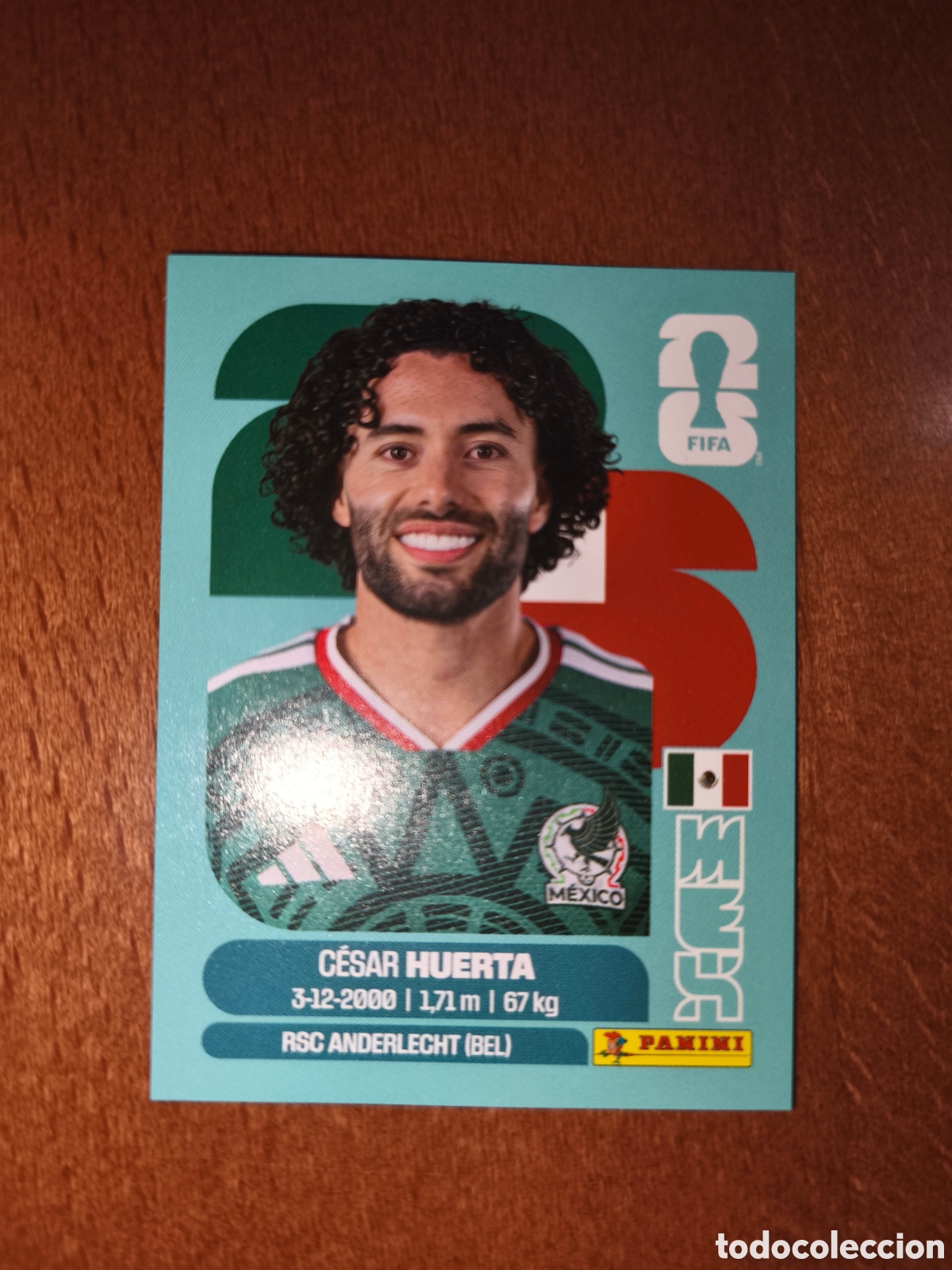 Cromos de F&uacute;tbol: MEX20 C&eacute;sar Huerta MEX 20 Fifa World Cup 2026 M&eacute;xico