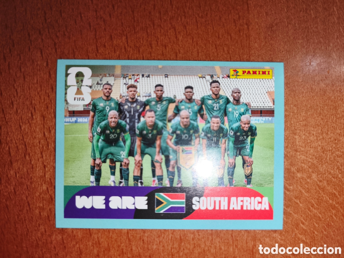 Cromos de F&uacute;tbol: RSA13 Equipo RSA 13 Fifa World Cup 2026 Sud&aacute;frica