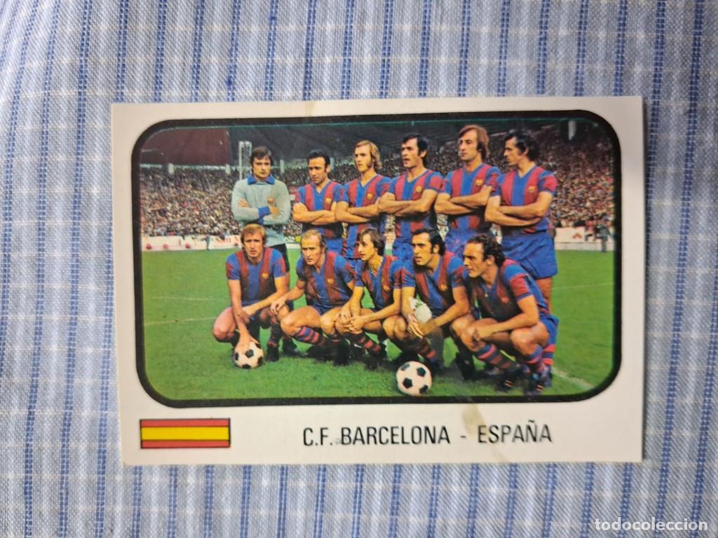 Cromos de F&uacute;tbol: Cromo Liga 75 / 76. Equipo C.F. Barcelona. N&ordm;. 219. Editorial Ruiz Romero. Cromo sin usar.