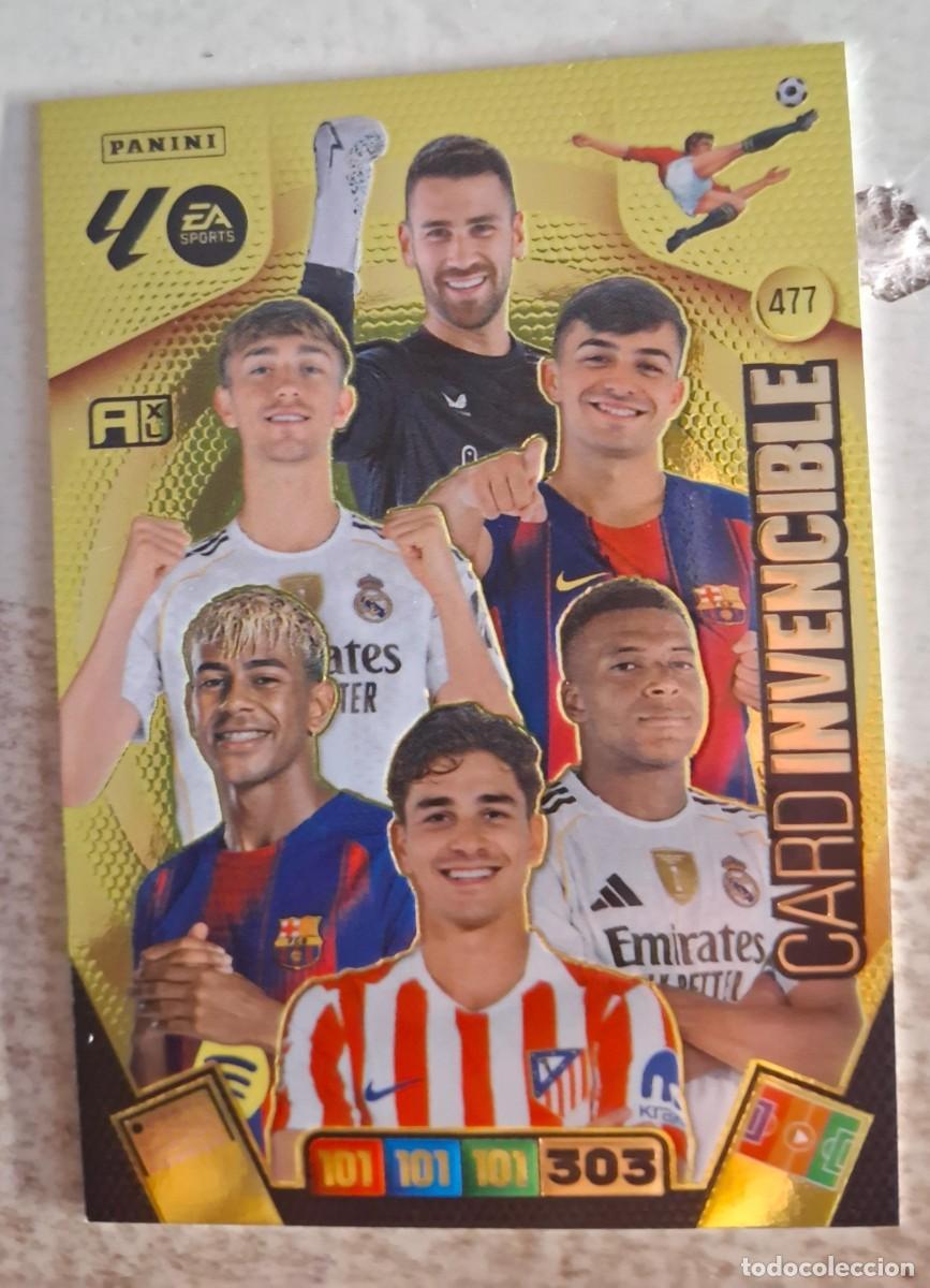 Cromos de F&uacute;tbol: CARD INVENCIBLE 477 ADRENALYN 25-26