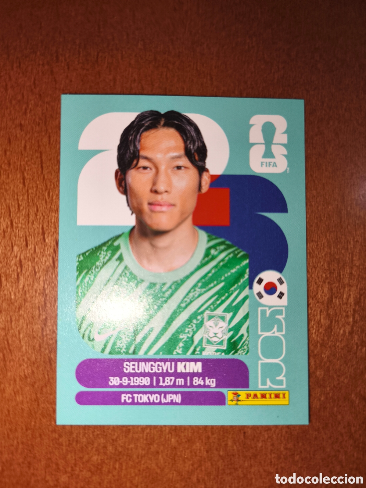 Cromos de F&uacute;tbol: KOR3 Seunggyu Kim KOR 3 Fifa World Cup 2026 Corea del Sur
