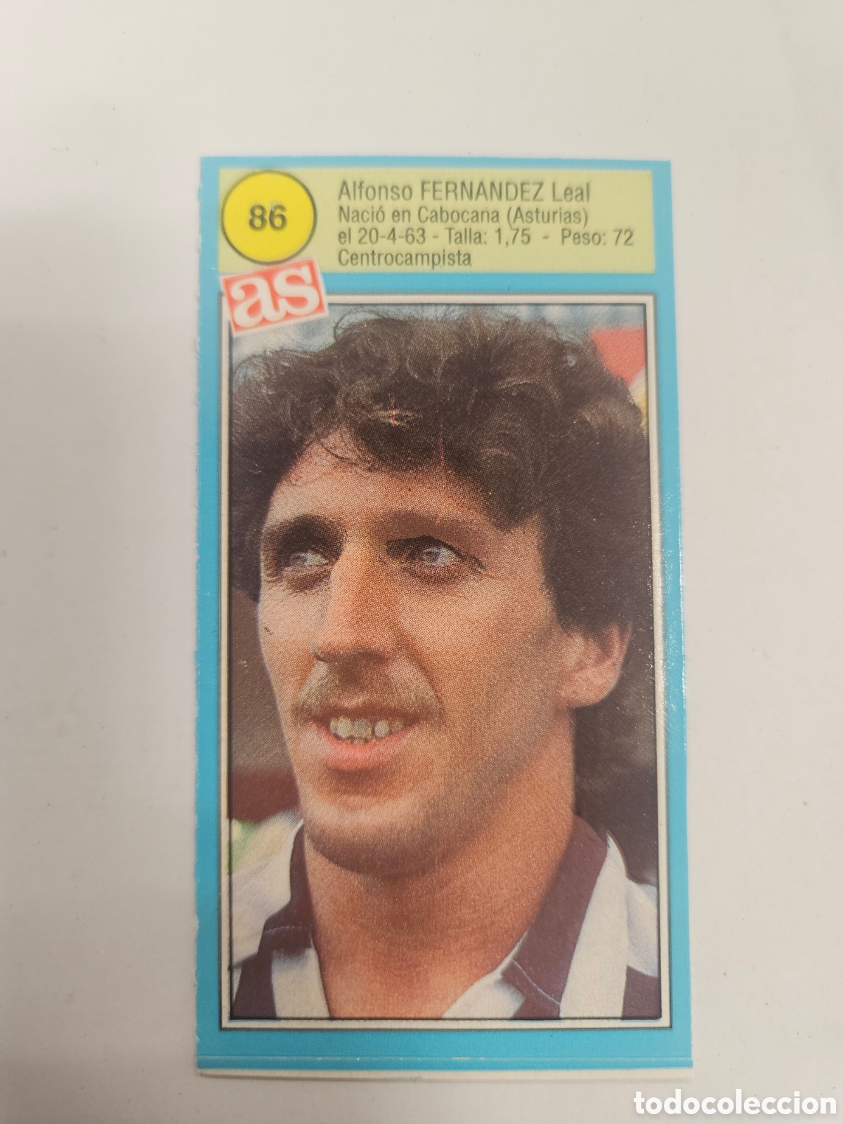 Cromos de F&uacute;tbol: CROMO PEGATINA. ASES LIGA FUTBOL 90 91 1990 1991. DIARIO AS. 86 FERN&Aacute;NDEZ. CD CASTELL&Oacute;N