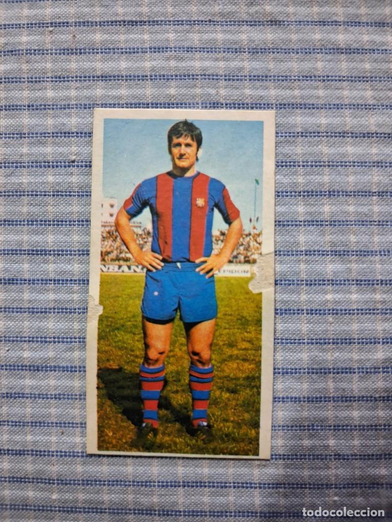 Cromos de F&uacute;tbol: Cromo Liga 75/76. Ediciones Este. Torres. F.C. Barcelona. Sin pegar. Estado ver imagen.