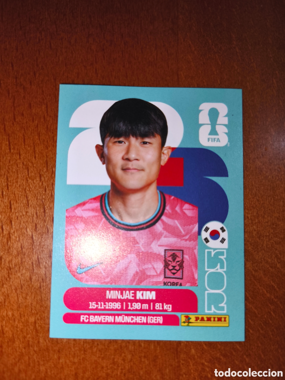 Cromos de F&uacute;tbol: KOR4 Minjae Kim KOR 4 Fifa World Cup 2026 Corea del Sur