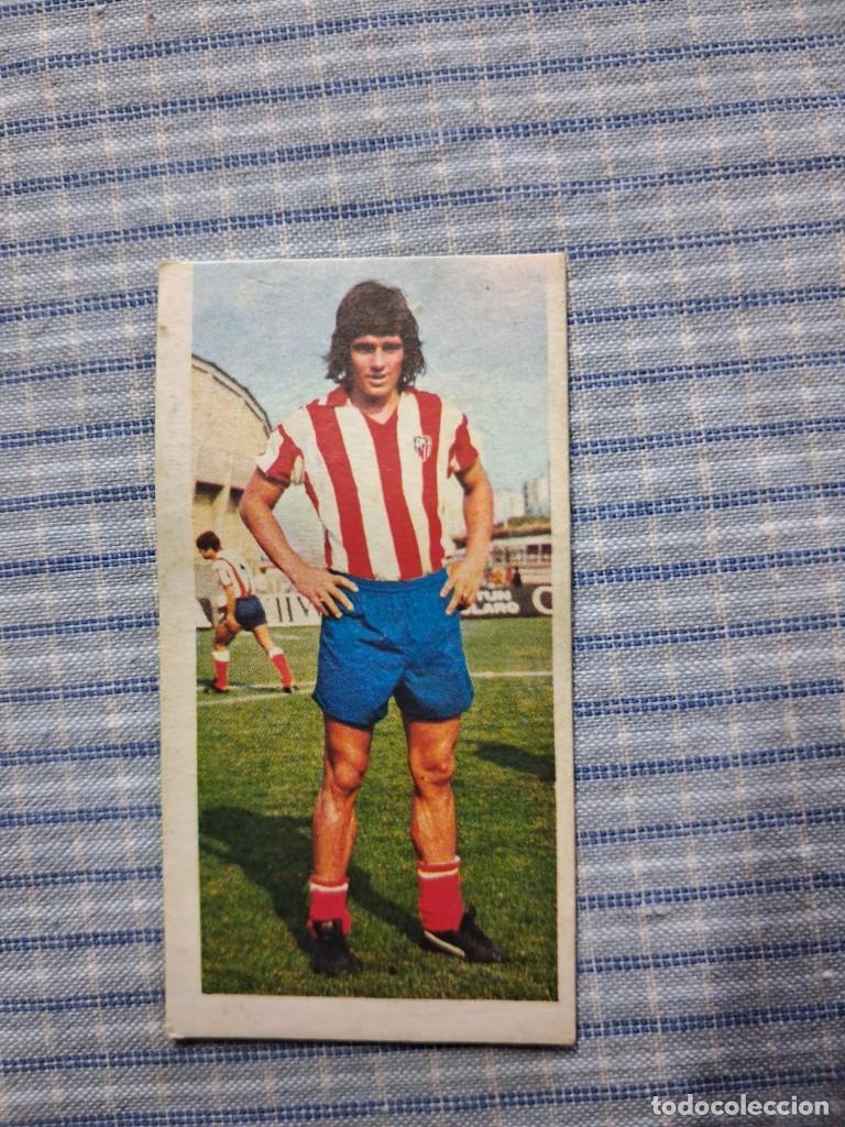 Figurine di Calcio: Cromo Liga 75/76. Ediciones Este. Becerra. Atl&eacute;tico de Madrid. Sin pegar. Estado ver imagen