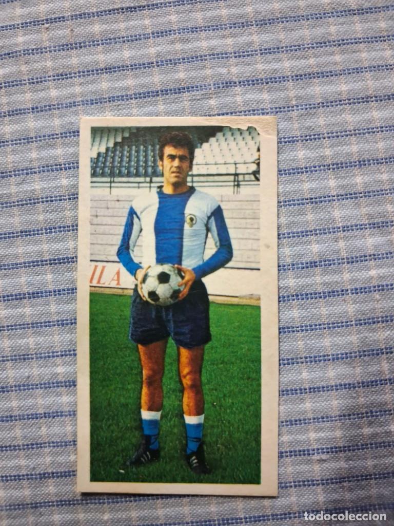 Figurine di Calcio: Cromo Liga 75/76. Ediciones Este. Carbonell. H&eacute;rcules C.F. Sin pegar. Estado ver imagen