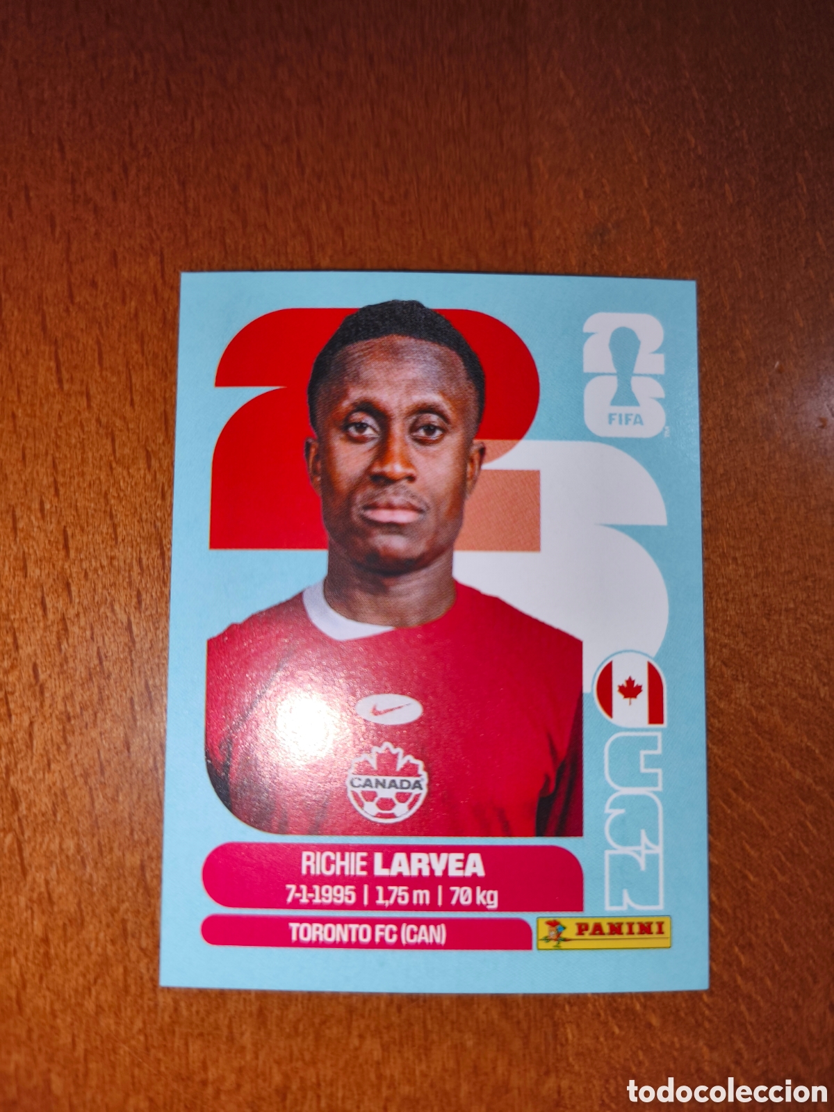 Cromos de F&uacute;tbol: CAN6 Richie Laryea CAN 6 Fifa World Cup 2026 Canad&aacute;